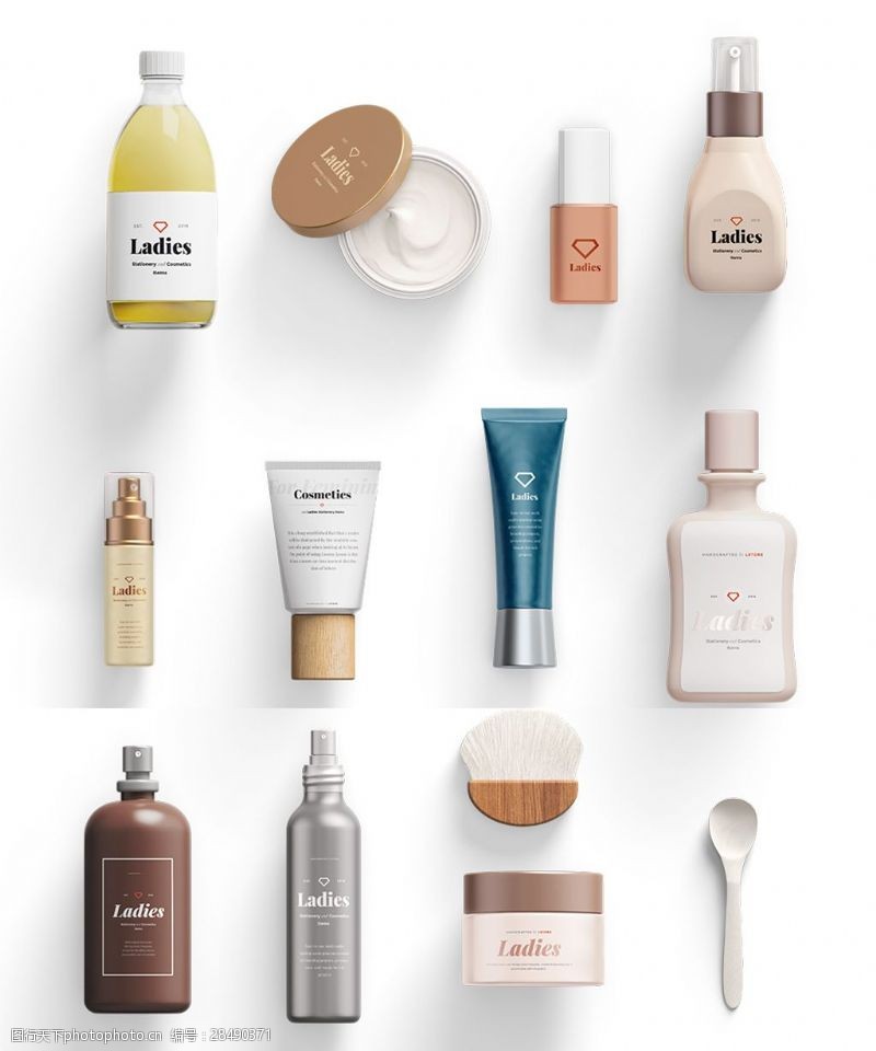 探索美妝世界的視覺靈感庫 化妝品圖片素材全解析